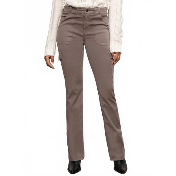 NEW SANCTUARY sculpted hayden bootcut pants in coconut smoke